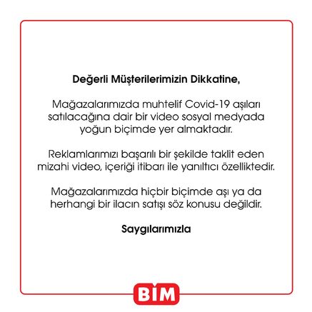 B?M A??I A??IKLAMASI