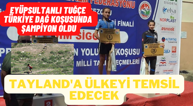 Eyüpsultanlı Tuğçe Özkan Türkiye Şampiyonu Oldu