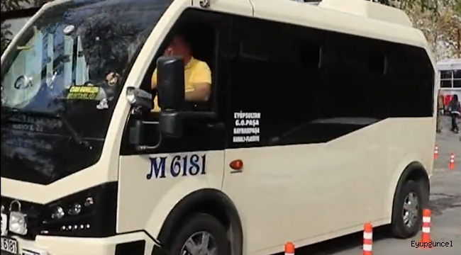 Rami Eyüpsultan Minibüs hattı hizmete girdi