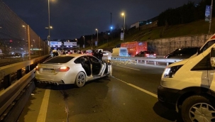 Haliç Köprüsü'nde yaşanan silahlı çatışma kameralarda