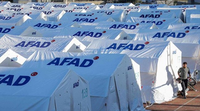 Hangi ilde ne kadar çadır var? AFAD'dan açıklama