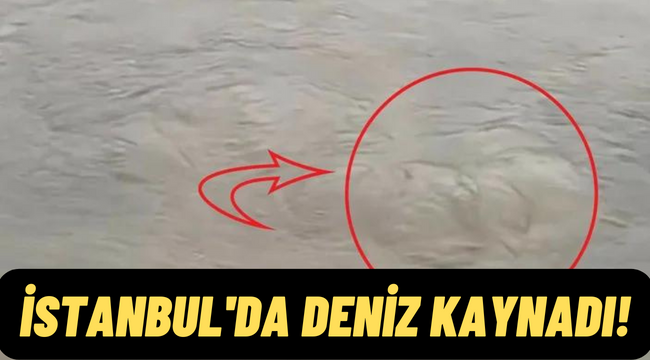 İstanbul'da deniz neden kaynıyor? Deprem habercisi mi?