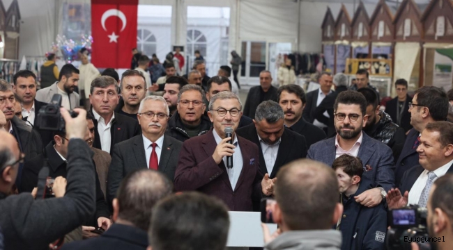 Alibeyköy Osmanlı Park'ta Ramazan Çarşısı açıldı