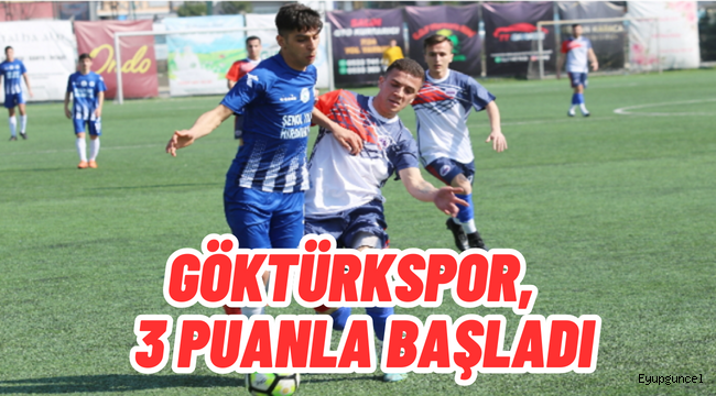 Göktürkspor sezona 3 puanla başladı