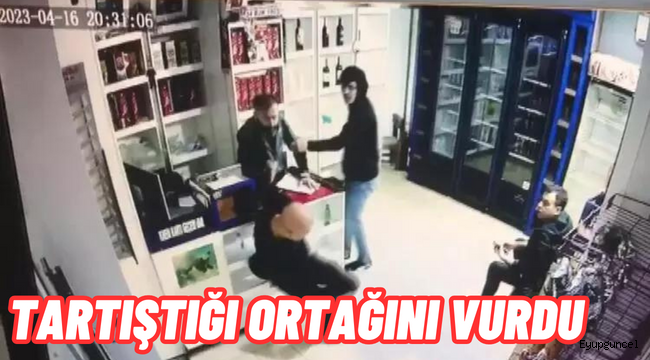 Eyüpsultan'da tartıştığı eski ortağına silahla ateş edip kaçtı