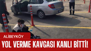 Alibeyköy'de yol verme kavgası kanlı bitti
