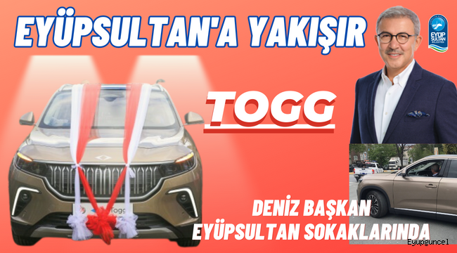 Eyüpsultan Belediyesi Yerli Aracımız TOGG'u teslim aldı