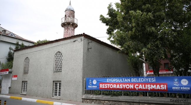 Eyüpsultan Belediyesi, Düğmeciler Camii'ni restore ediyor