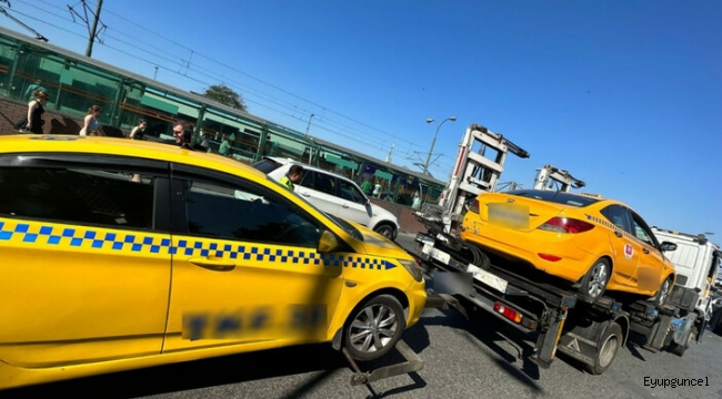 İstanbul'da yolcu seçen taksiler trafikten men edildi