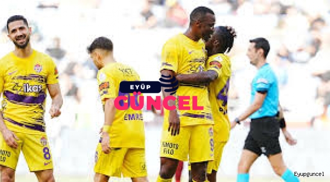 Eyüpspor'dan Kritik Galibiyet: Hatayspor'u 1-0 Mağlup Etti!